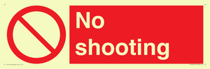 No shooting